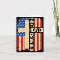 Machen Sie den Himmel voller rückgratiger patrioti
