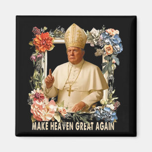 Machen Sie den Himmel wieder groß Donald Trump Magnet