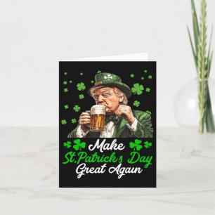 Machen Sie den Sankt Patrick's Day wieder groß, di Karte