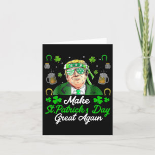 Machen Sie den Sankt Patrick's Day wieder groß, di Karte