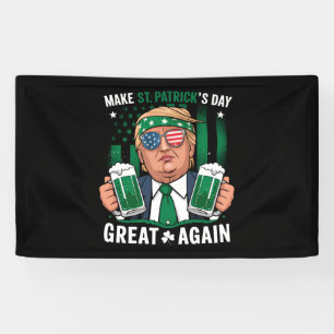 Machen Sie den St. Patrick's Day wieder großartig Banner