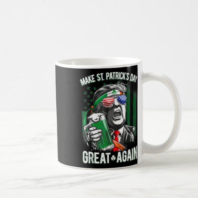 Machen Sie den St. Patricks Day wieder großartig I Kaffeetasse (Rechts)