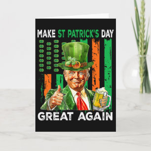 Machen Sie den St. Patricks Day wieder großartig, Karte