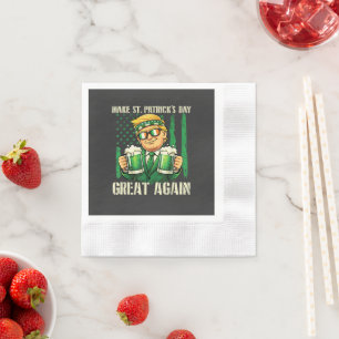 Machen Sie den St. Patrick's Day wieder großartig Serviette