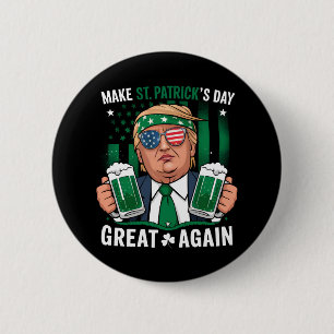 Machen Sie den St. Patrick's Day wieder zum großen Button