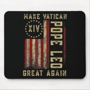 Machen Sie den Vatikan wieder groß Shirt, Papst Le Mousepad