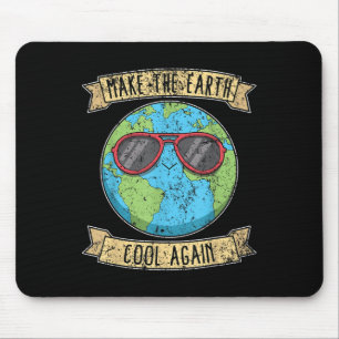 Machen Sie die Erde zum Coolen Tag der Erde Mousepad