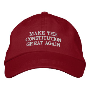 MACHEN SIE DIE KONSTITUTION GROSS WIEDER BESTICKTE BASEBALLKAPPE