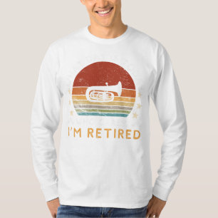 Machen Sie die Pension zum Blast mit unserem Tuba- T-Shirt