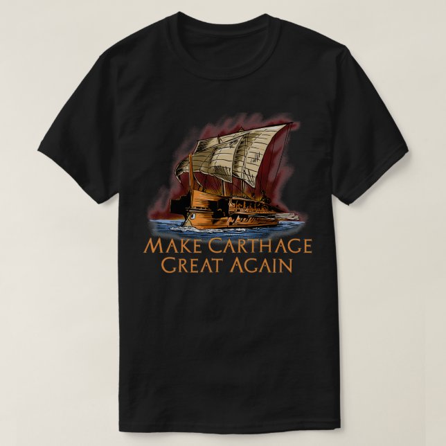 Machen Sie die Sache wieder groß, Thaginer Trireme T-Shirt (Design vorne)