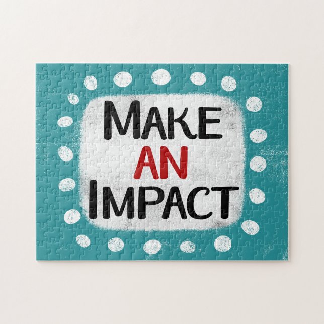 Machen Sie ein Impact Jigsaw Puzzle (Horizontal)