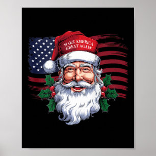Machen Sie ein Weihnachten wieder großartig Weihna Poster