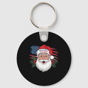 Machen Sie ein Weihnachten wieder großartig Xmas T Schlüsselanhänger
