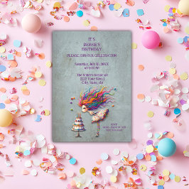 Machen Sie ein Wunschmädchen Einladung