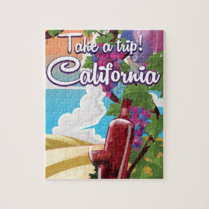 Machen Sie eine Reise! Vintages Weinreisepaket aus Puzzle
