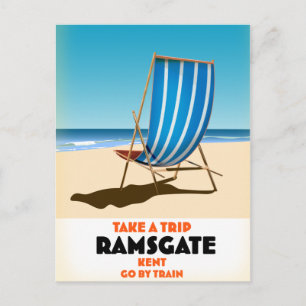 Machen Sie einen Ausflug nach Ramsgate Postkarte