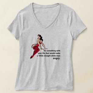 Machen Sie einen geraden, weißen Mann wütenden T - T-Shirt