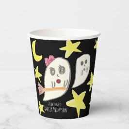 Machen Sie einen Schatz durch die Kunst Ihres Kind Pappbecher