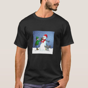 Machen Sie einen Snowman T-Shirt