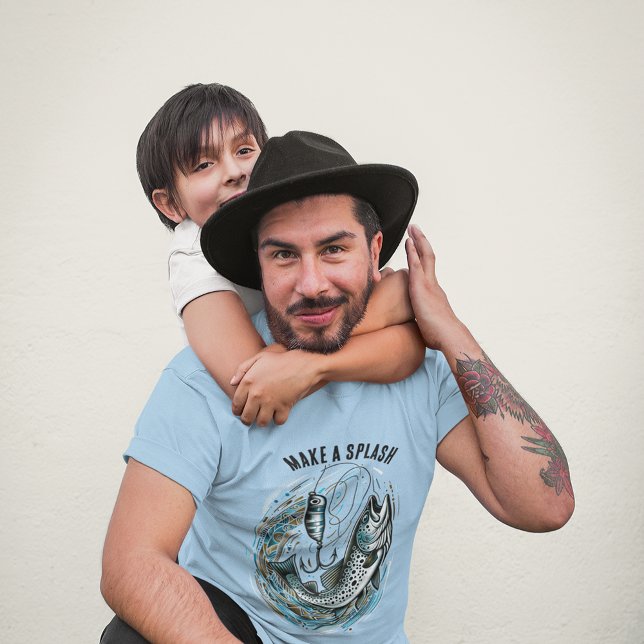 Machen Sie einen Splash Fisherman T-Shirt (Von Creator hochgeladen)