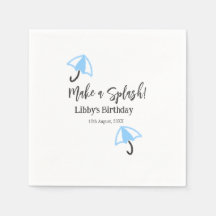 Machen Sie einen strahlend blauen Schirm Sommerbec