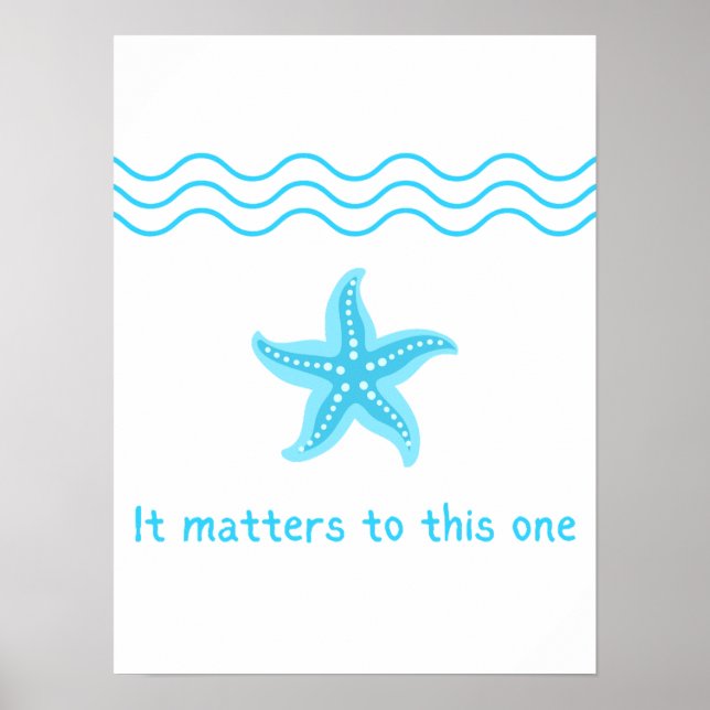 Machen Sie einen Unterschied, Sternengeschichte. Poster (Vorne)