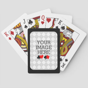 Machen Sie einfach Ihr eigenes Deck in einem Schri Spielkarten