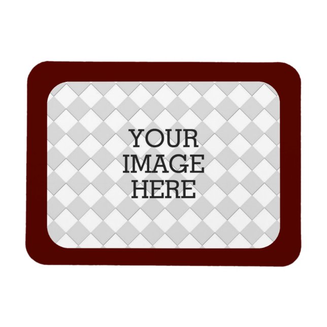 Machen Sie einfach Ihr eigenes Foto-Display in Bur Magnet (Horizontal)