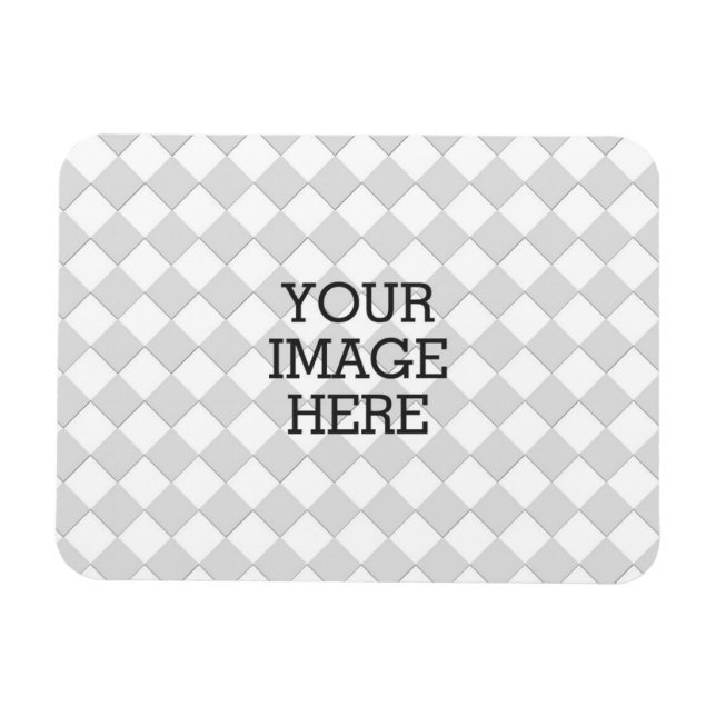 Machen Sie einfach Ihr eigenes Foto-Display in ein Magnet (Horizontal)