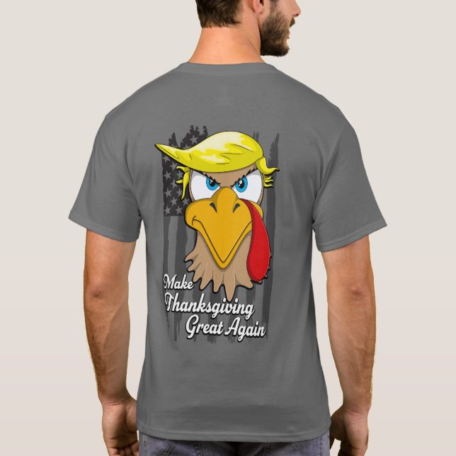 Machen Sie Erntedank wieder groß Amerika T-Shirt (Rückseite)