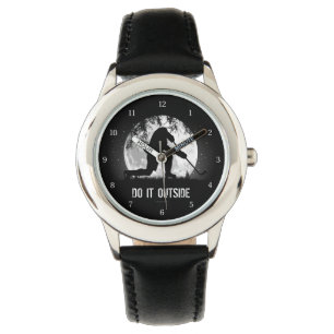 Machen Sie es draußen (Hockey) Armbanduhr
