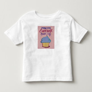 Machen Sie es einen Kuchen-ein bisschen Tag: Kleinkind T-shirt