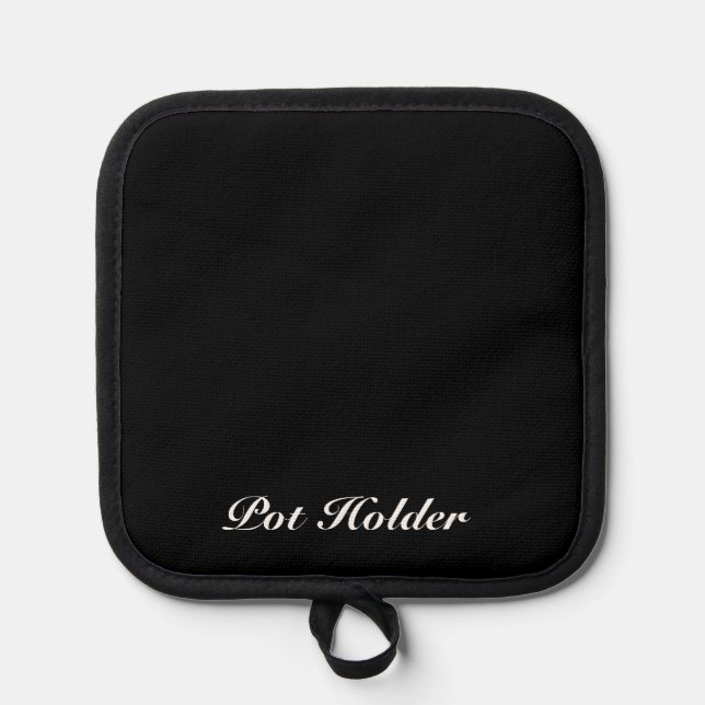 Machen Sie es mit einem benutzerdefinierten Textop Topflappen (Vorderseite)