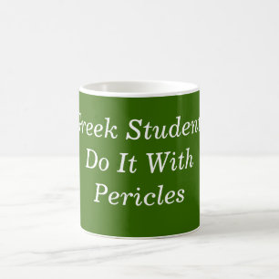 Machen Sie es mit Perioden Tasse