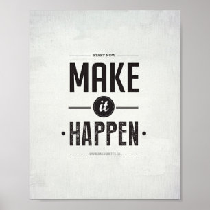 Machen Sie es möglich - 8"x10" Kunstdrucken Poster