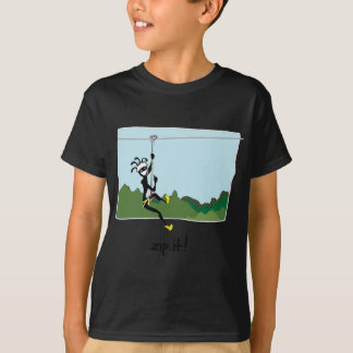 "Machen Sie es Reißverschluss zu! " T-Shirt
