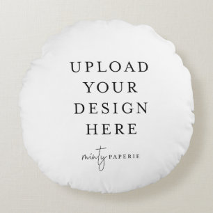 Machen Sie es selbst 16" Rundes Kissen