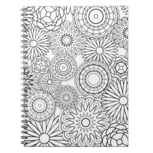 Machen Sie es selbst färben Seite Notizblock