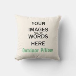 Machen Sie es selbst - Kissen im Freien