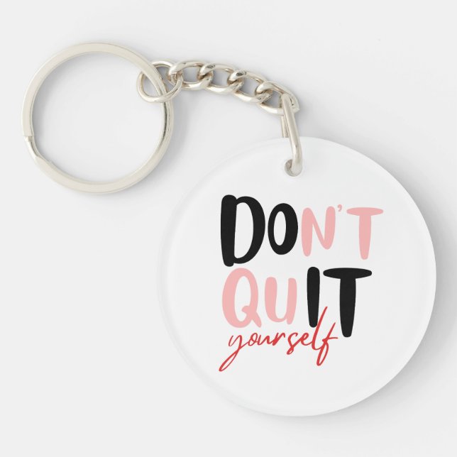 Machen Sie es selbst Schlüsselanhänger (Vorderseite)