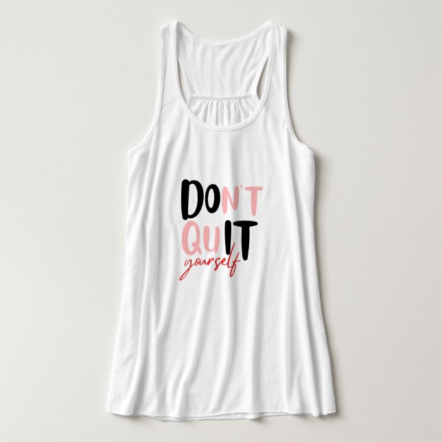 Machen Sie es selbst Tank Top (Design Vorderseite)