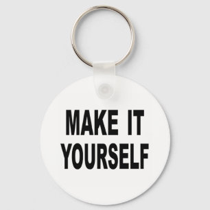 Machen Sie es sich selbst zum Schlüsselanhänger