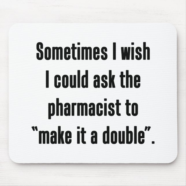 Machen Sie es zu einem Doppel Mousepad (Vorne)