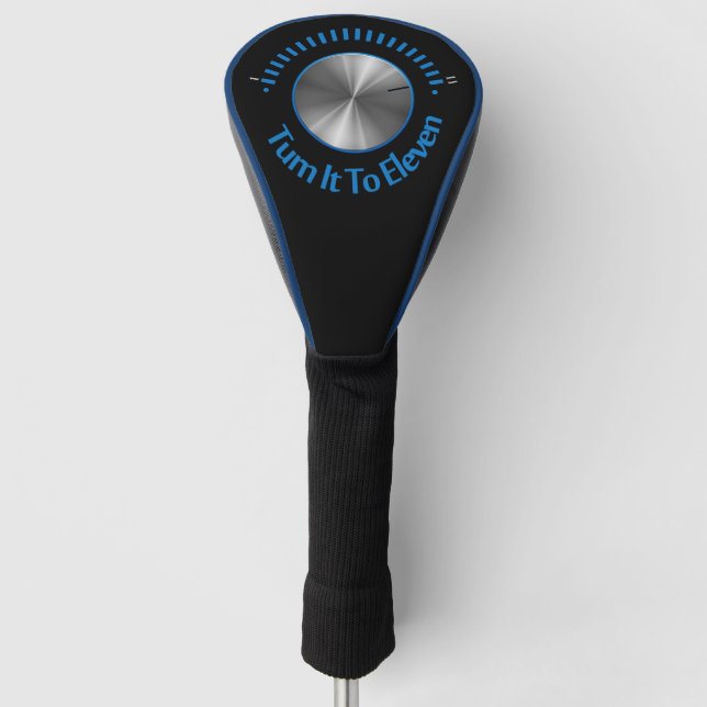 Machen Sie es zu elf Golf Head Cover Headcover (Vorderseite)