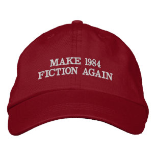 Machen Sie Fiktion 1984 wieder Bestickte Baseballkappe