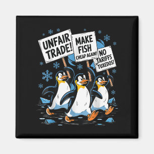 Machen Sie Fisch wieder billig! Funny Resist Pengu Magnet