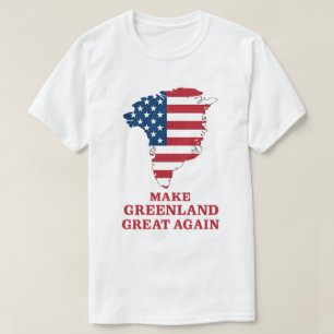 Machen Sie Grönland wieder groß, Trump Grönland US T-Shirt