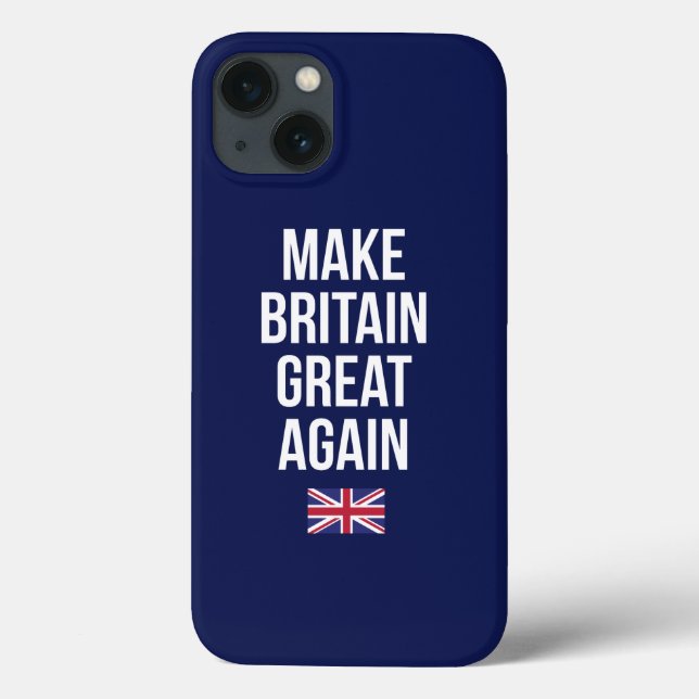 Machen Sie Großbritannien große wieder Flagge Case-Mate iPhone Hülle (Rückseite)