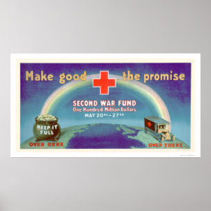 Machen Sie gut das Versprechen - 2. Kriegs-Kapital Poster