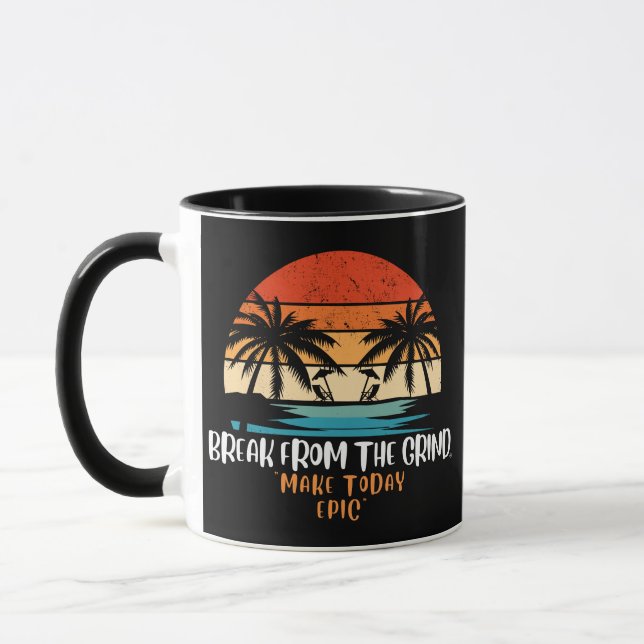 Machen Sie heute Epic Palms BFTG Kaffee Tasse (Links)